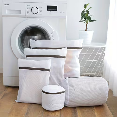 5pcs Lightweight Laundry Bag Set