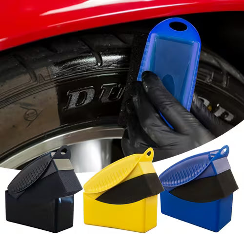 1pc Wheel Hub Brush Waxing Crystalline Cleaning Tool