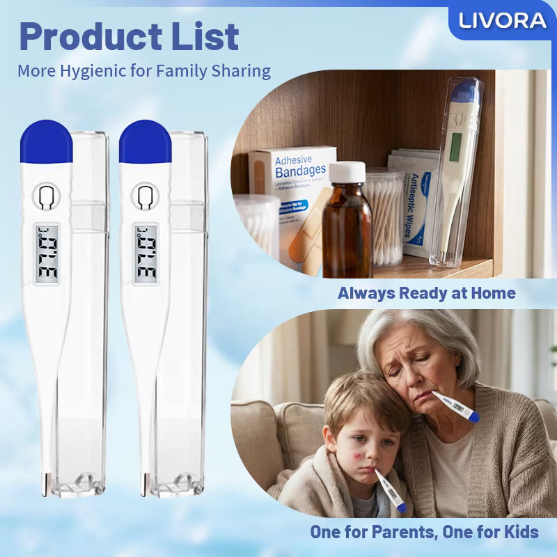 2pcs Temperature Monitoring Set/Fast Measurement with