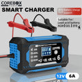COREBOX New Styles 12V 6A Car Battery Chargng