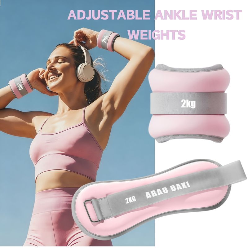 LocalAdjustable Ankle Wrist Weights 1Pair