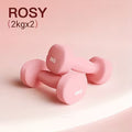 2pcs Easy-Grip Practice Dumbbells - Neoprene Coated