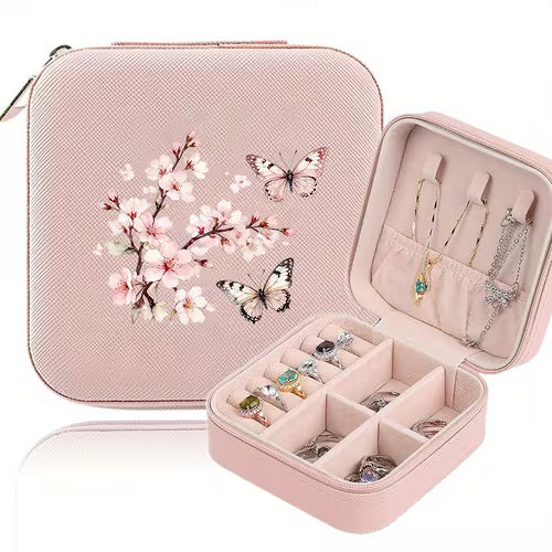Portable Mini Travel Jewelry Box