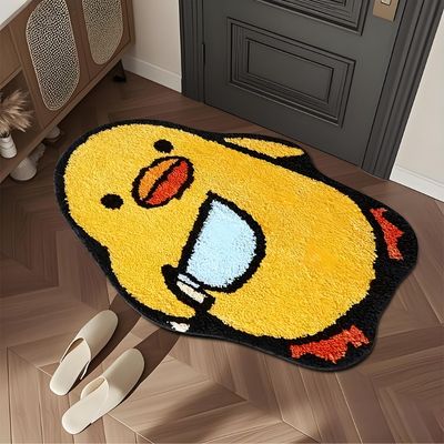 1pc Creative Cartoon Yellow Duckling Irregular Shaped