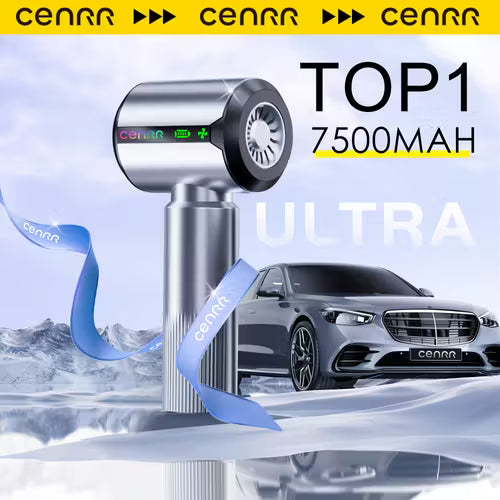 CENRR 24000PA Wireless Car Vacuum Cleaner- 3-Battery