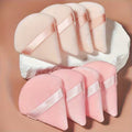 4pcs Triangle Powder Puff Setting Powder Makeup Sponge