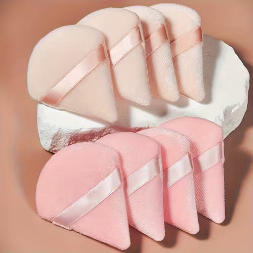 4pcs Triangle Powder Puff Setting Powder Makeup Sponge