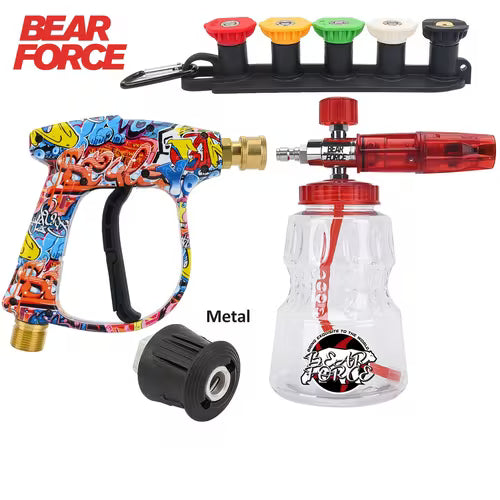 BEAR FORCE Pressure Washer Gun & Foam Cannon Snow Foam