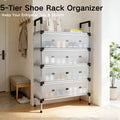 Local5 Tier Dustproof Shoe Rack