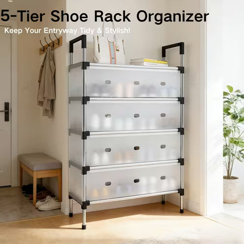Local5 Tier Dustproof Shoe Rack