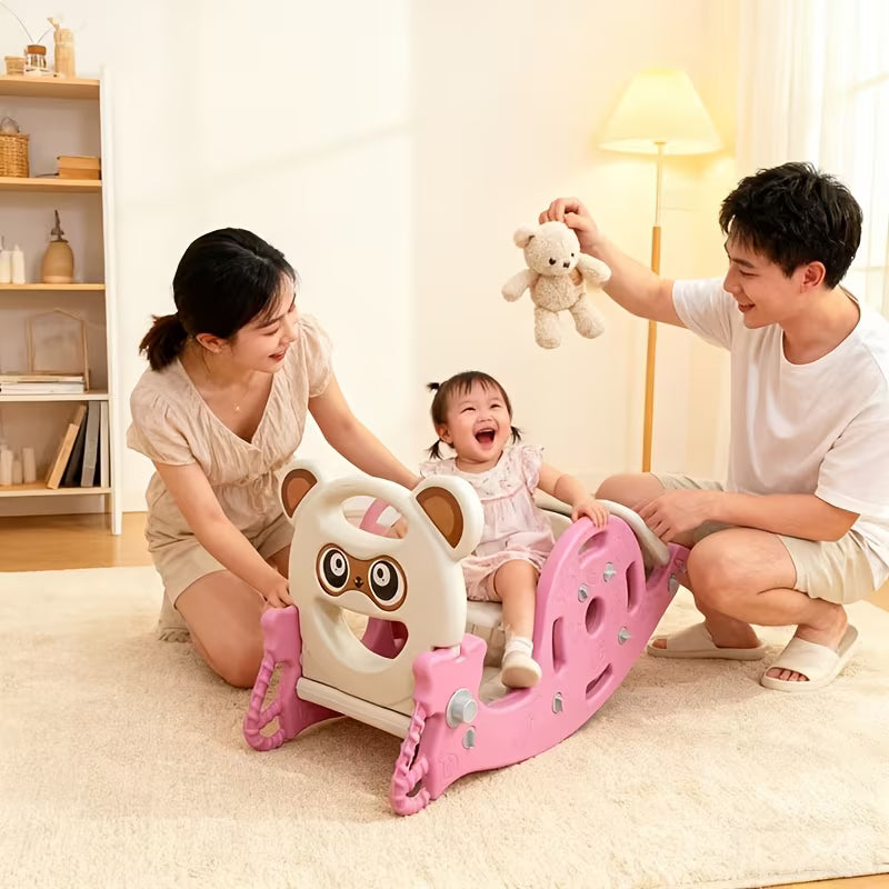 3-in-1 Multifunctional Toy: Pink Swing