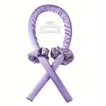 4pcs/set Heatless Curling Rod Headband