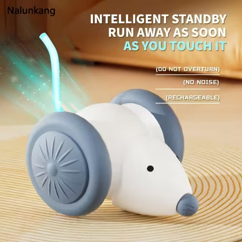 Rechargeable Cat Mouse Toy for Interactive Play