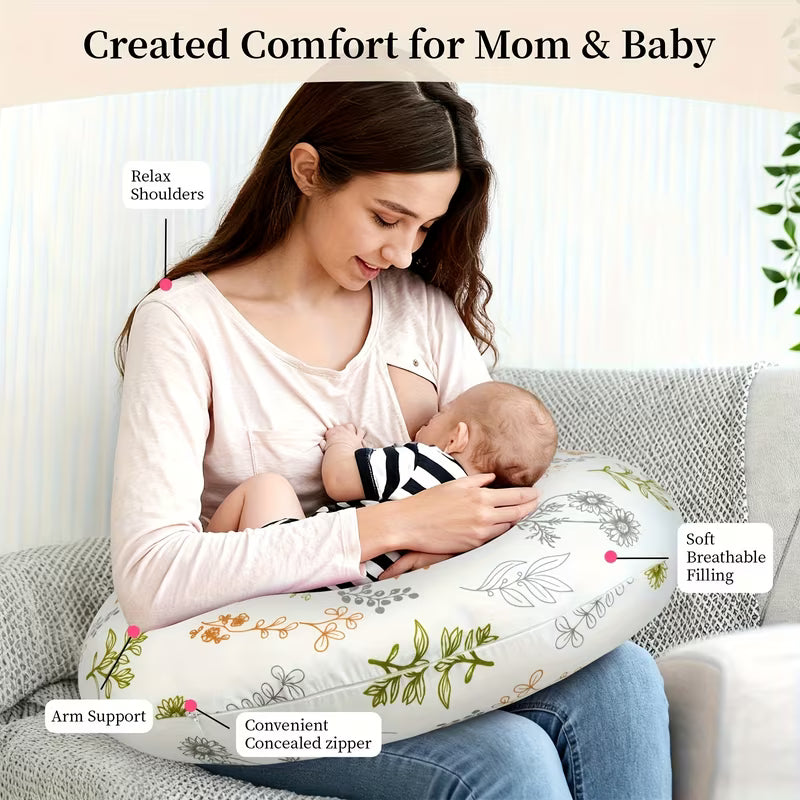 Nursing Pillow - Breastfeeding Support Pillow with