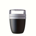 Lunch Cup for Oatmeal Featuring Two Lids