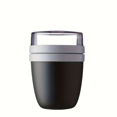 Lunch Cup for Oatmeal Featuring Two Lids