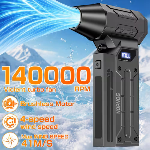 4 Gears Adjustable Turbo Blower 140000RPM