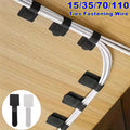 15/35/70/110pcs Adjustable Durable Cable Management