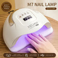 1pc White /LED Nail Lamp Dual Light Source Nail Lamp
