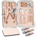 Pink Stainless Steel Nail Clipper Set
