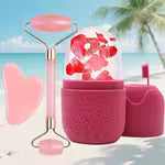 3in 1 Ice Face Roller Facial Skincare Ice Roller Set