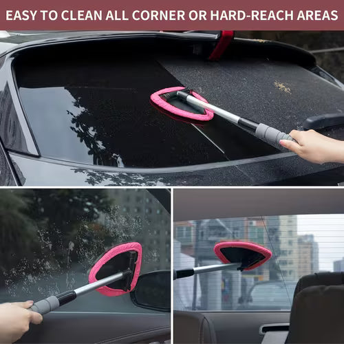 Windshield Cleaner - Microfiber Car Window Cleaning