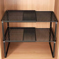 Heavy-Duty Adjustable Closet Shelf Organizer