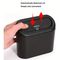 Press-Type Car Mini Trash Can