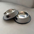 1/2pcs Stainless Steel Pet Bowl