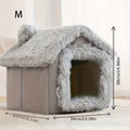 Comfortable Plush Pet Bed For Cats And Dogs