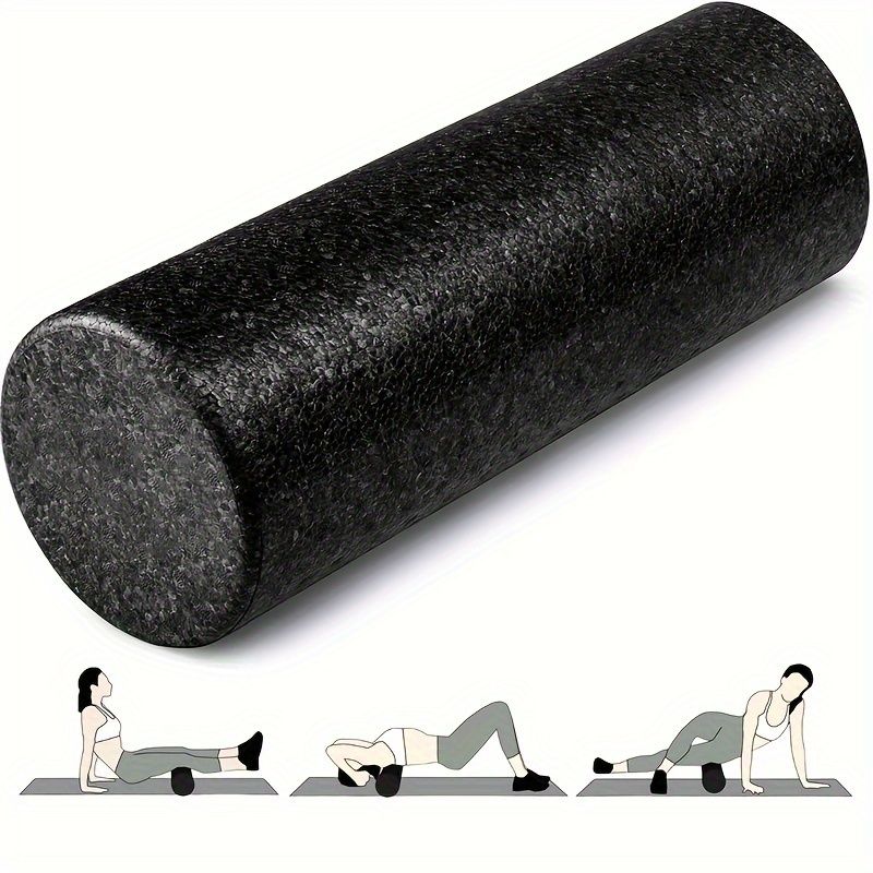 High-Density Round Foam Rollers - 4 Size Options