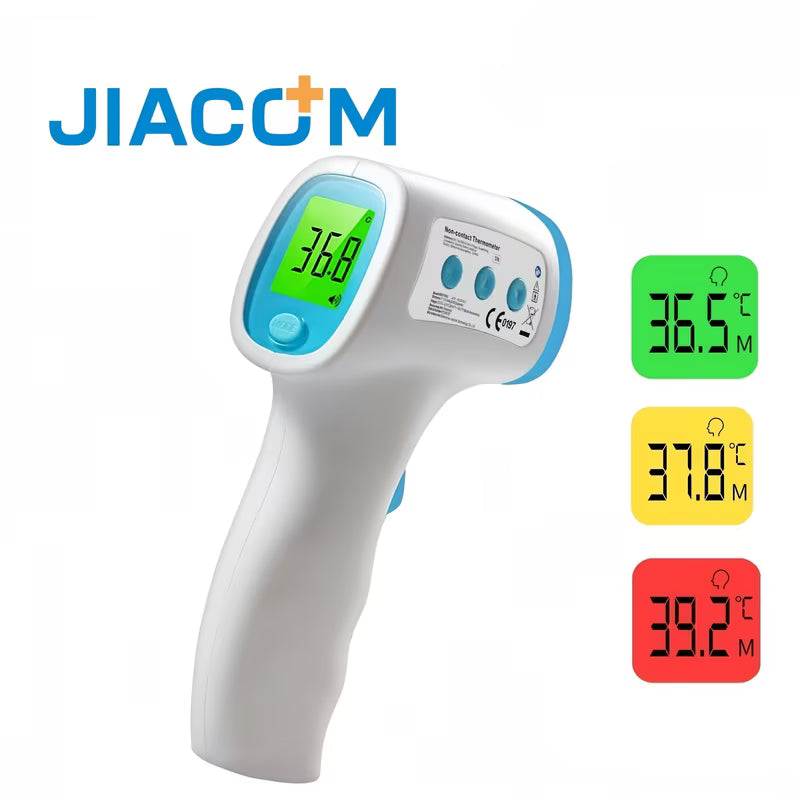 No-Touch Digital Thermometer with Fever Alarm
