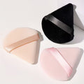 3pcs of Triangular Velvet Makeup Sponges