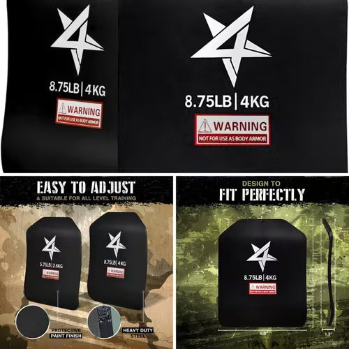Local Curved Tactical Weight Vest Plates 3