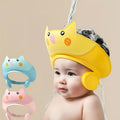 1 Adorable Pig-Themed Adjustable Kids' Shower Cap