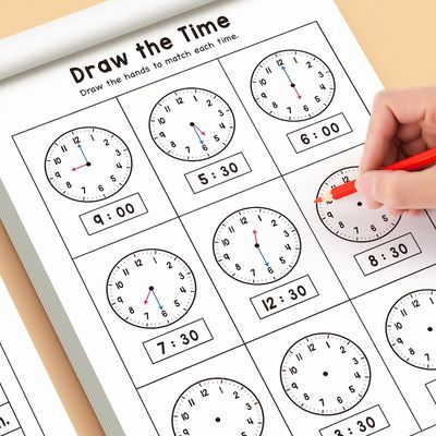 A Children's Time Concept Workbook