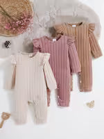 3pcs Girls' Autumn/Winter Set in Pink