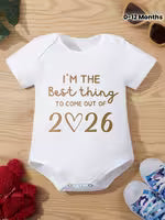 Newborn Infant Triangle Romper Baby Boys Girls Letter
