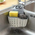 3pcs Set(1 Adjustable Sink Tray+ 2 Cleaning Sponges)