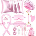 15pcs Women's Heated Overnight Curling System with