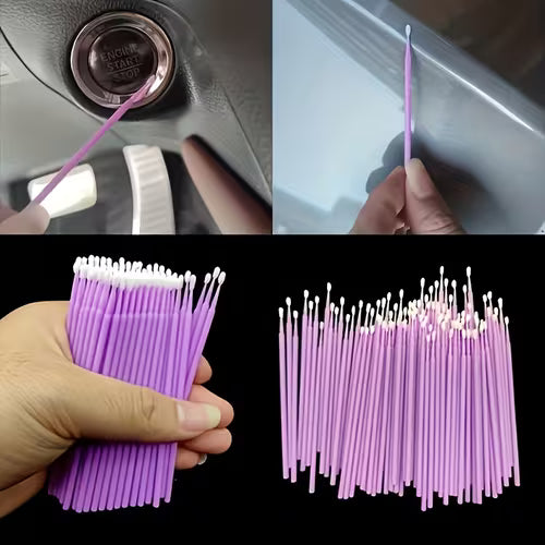 50 Disposable Micro Brushes (random Color) - Precision