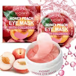 60pcs Peach and Collagen Eye Mask