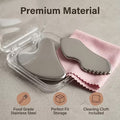 2pcs Stainless Steel Thickened Massage Scraping Board