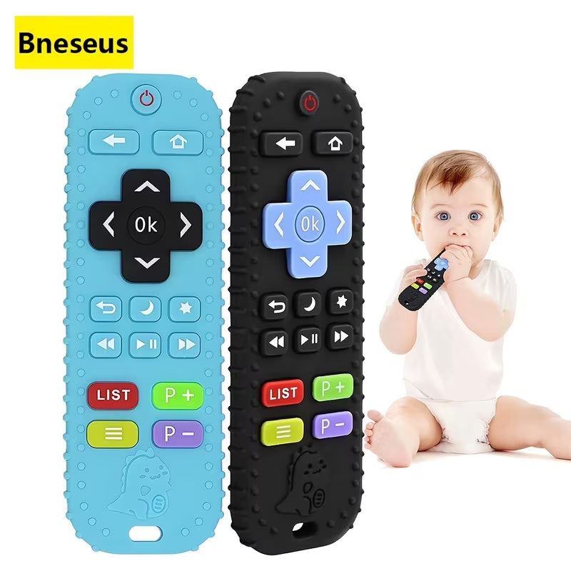 1pc Silicone Remote Control Teething Toy