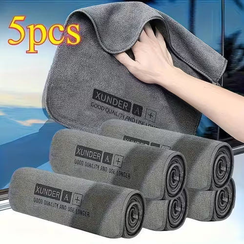5pcs High-end Microfiber/Soft Drying Cloth/Car Body