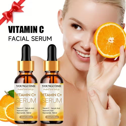 2pcs Vitamin C & Retinol Facial Serum - Hydrating