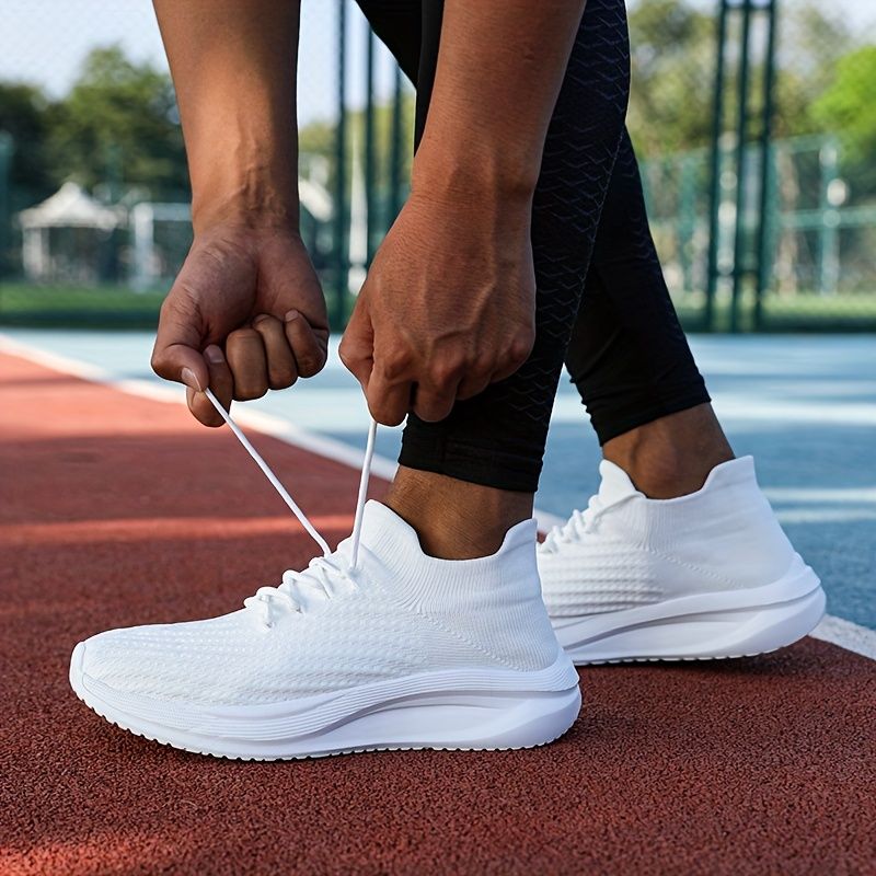 Unisex Breathable Knit Sneakers EU37-47 Lightweight