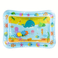 Inflatable Whale Crawling Mat - Underwater World Theme