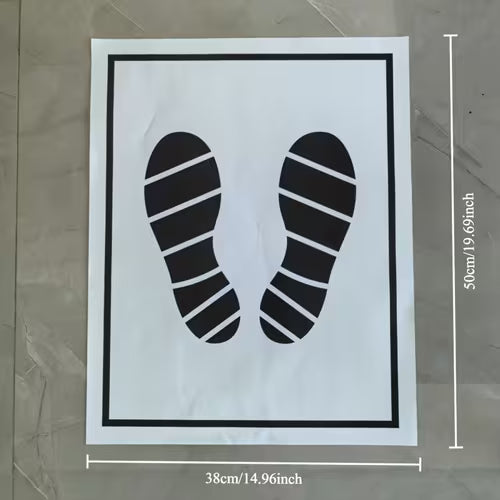 20pcs/50pcs/100pcs Disposable Car Foot Mats | Portable