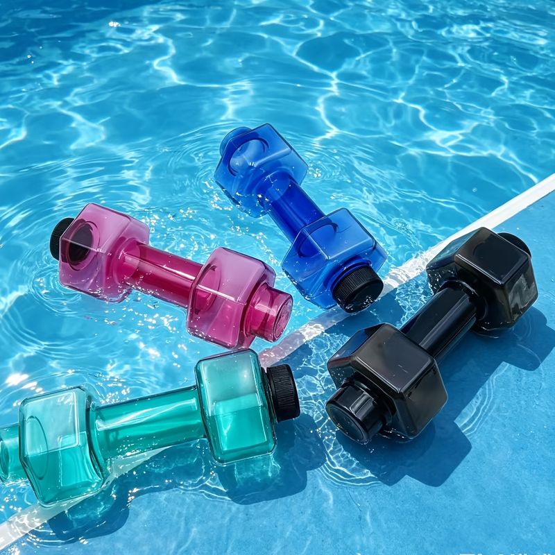 1pc/2pcs Hexagonal Plastic Dumbbells